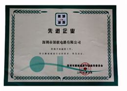 2012年鹏城减废先进企业